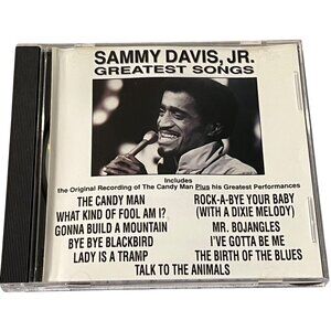 Sammy Davis Jr. Greatest Songs CD